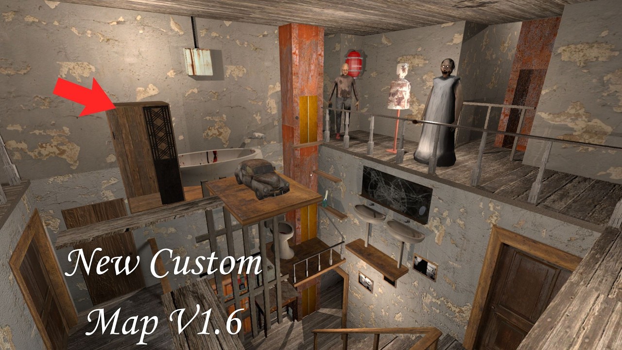Granny Recaptured - House Extension ULTIMATE Map v1.6 Update !
