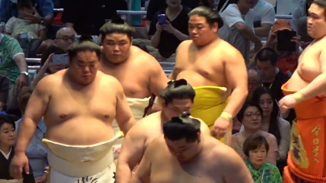 幕内土俵入り 熱海富士 大栄翔 伯乃富士 平戸海【大相撲令和8年7月場所】14日目【SUMO JUL DAY14】2026/07/25 名古屋場所