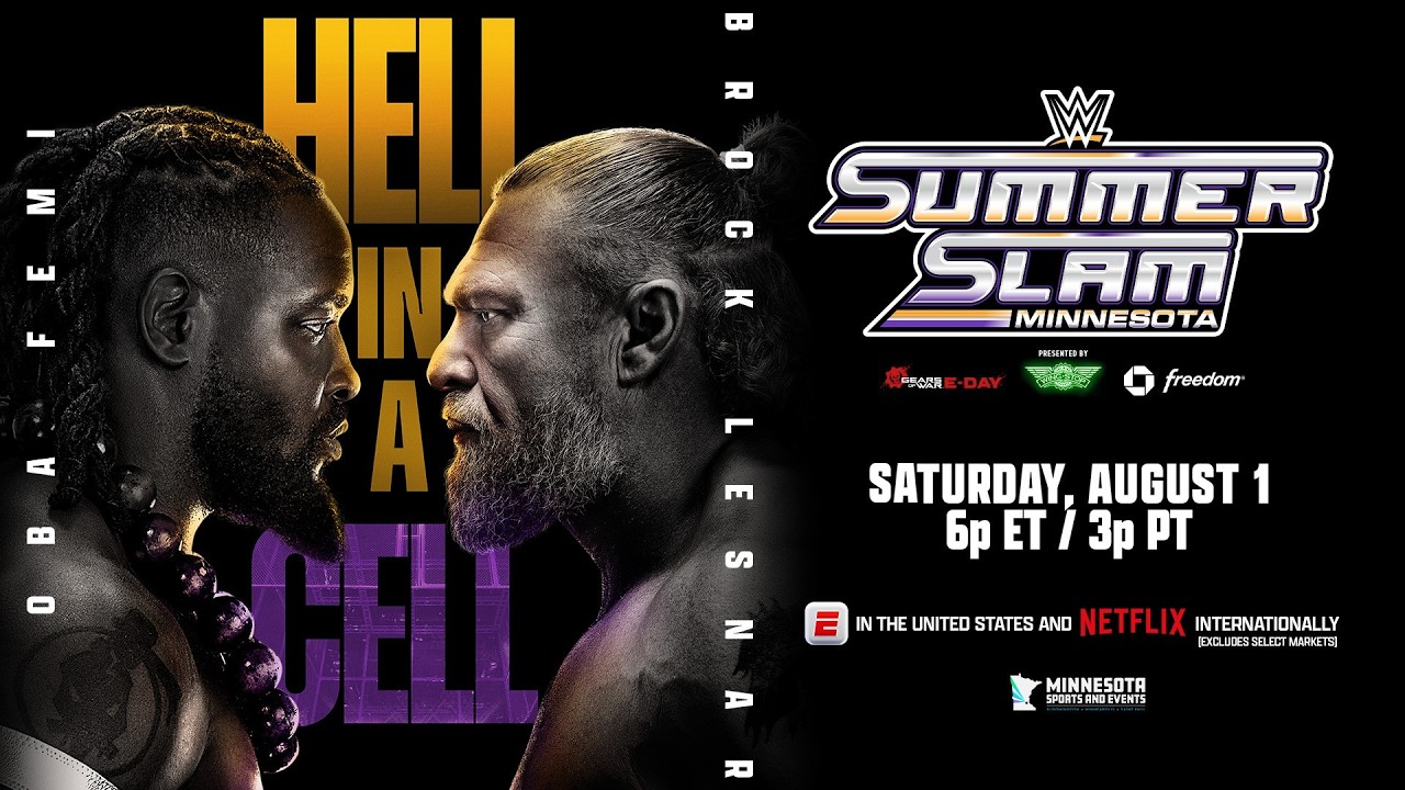 Oba Femi vs. Brock Lesnar | Hell in a Cell Match: SummerSlam 2026 Hype Package