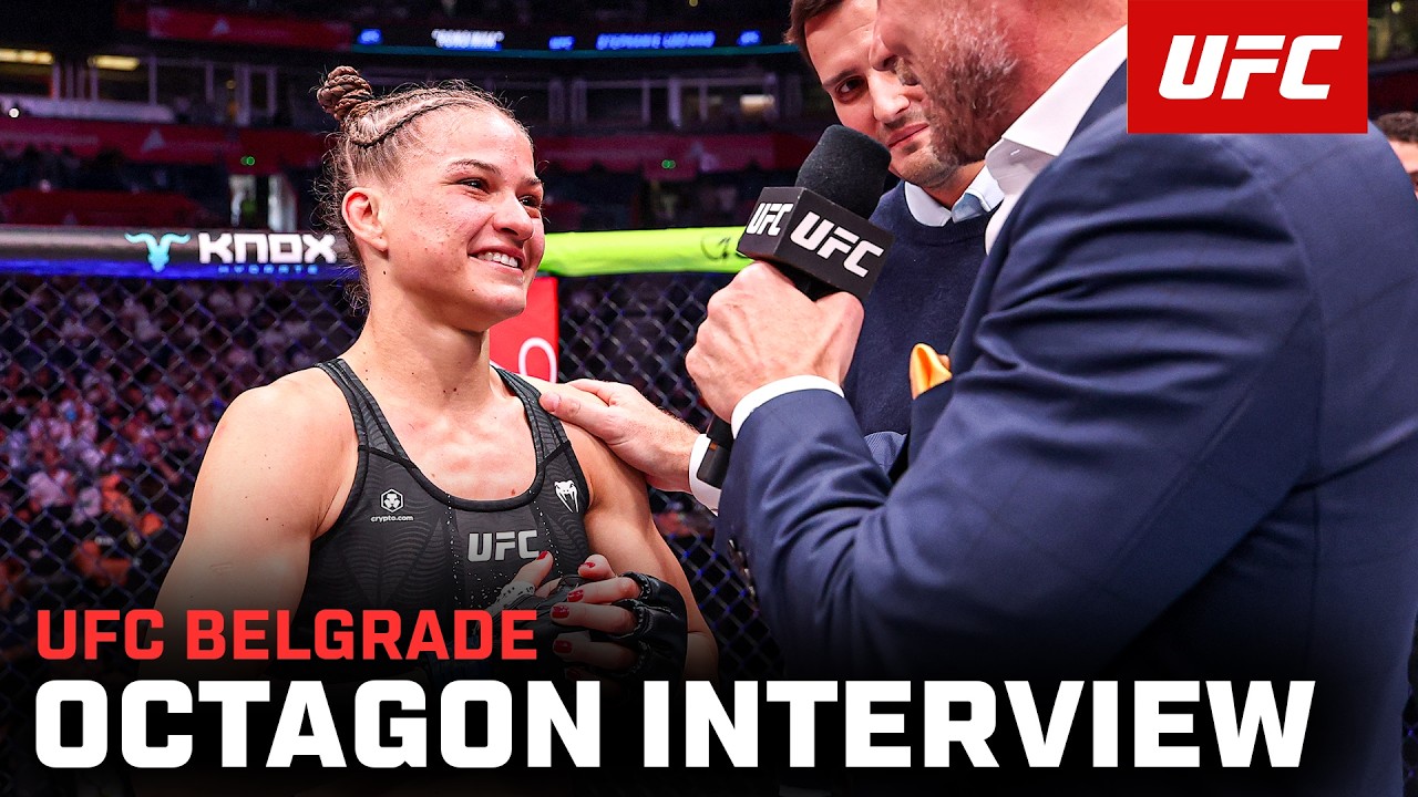 Stephanie Luciano Octagon Interview | UFC Belgrade