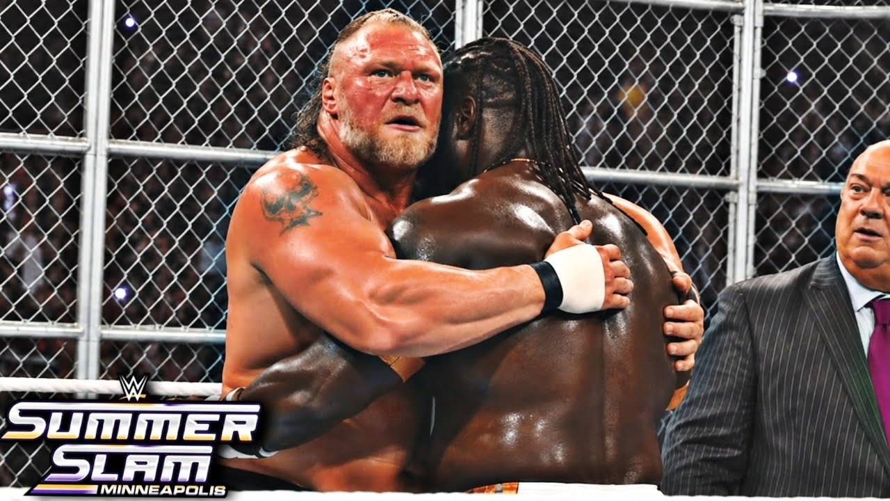 Brock Lesnar Vs Oba Femi Hell in A Cell Match WWE Summerslam 1 August 2026 Highlights