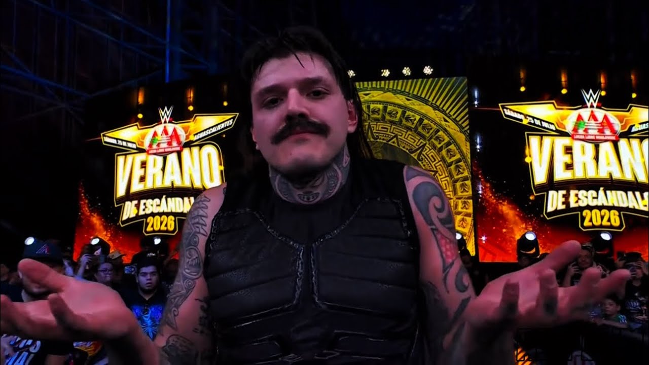El Grande Americano & Dominik Mysterio vs Angel & Daga Verano De Escandalo 2026 Highlights