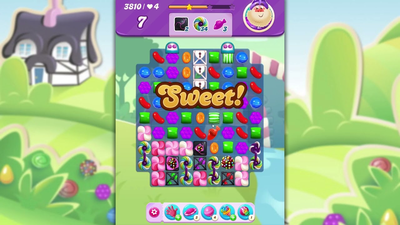 Candy Crush Saga Level 3810