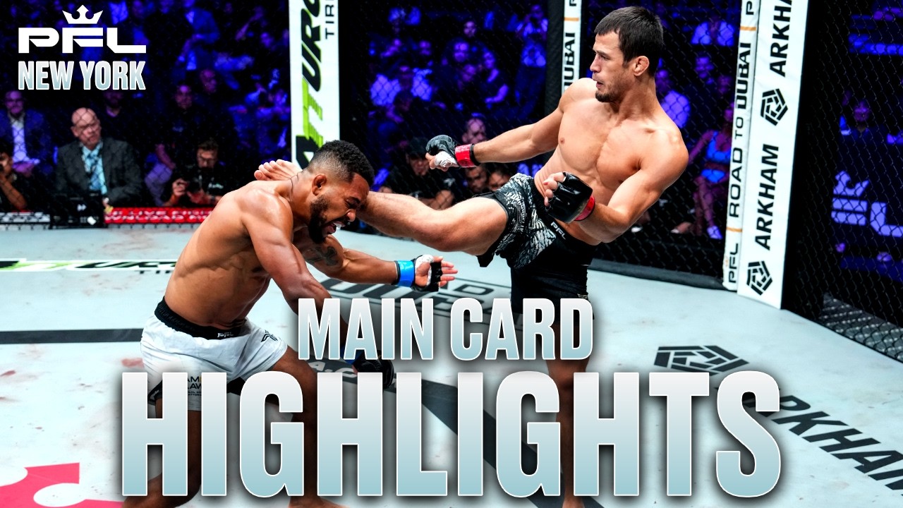 Main Card - Highlights | PFL New York background