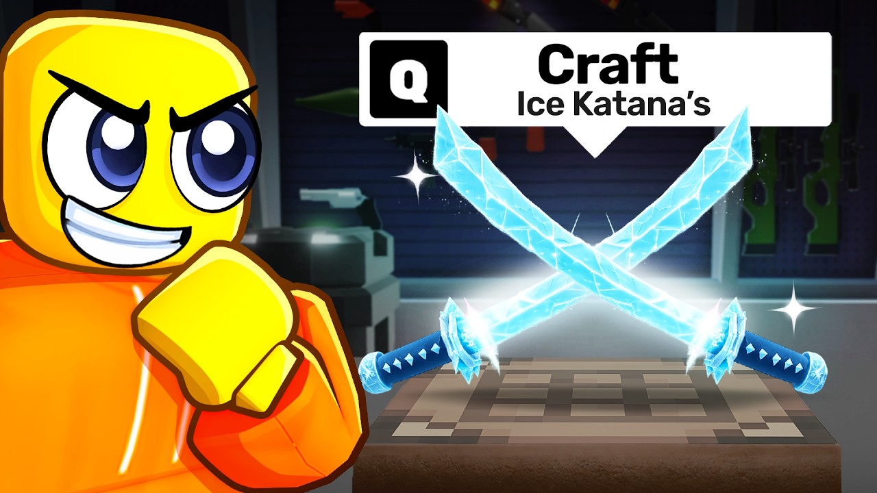 Rivals, But You Can Craft OP Weapons! background