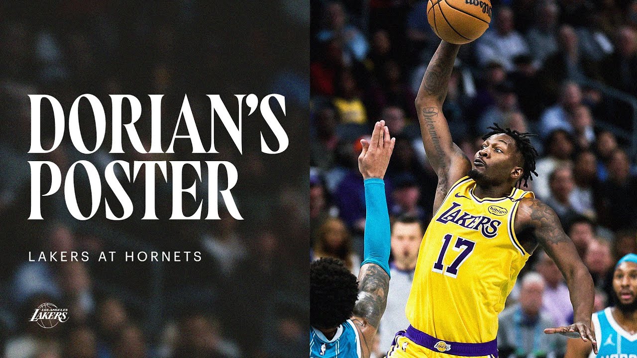 Dorian POSTER vs Hornets | All Angles background