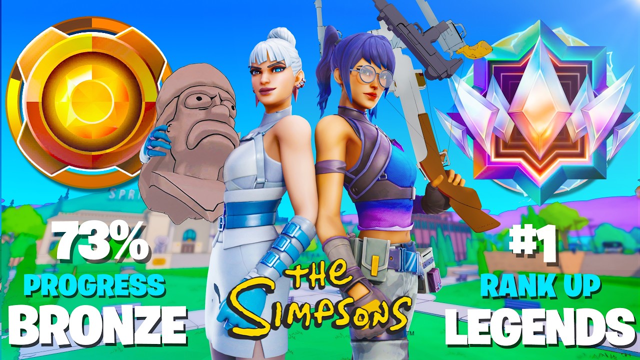 Unranked to UNREAL LEGEND Duo Ranked Reload Speedrun (Simpsons Reload)
