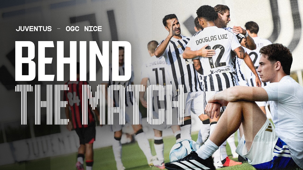 EXCLUSIVE BTS Juventus 2-0 OGC Nice | Pitchside View, Tunnel & Celebrations