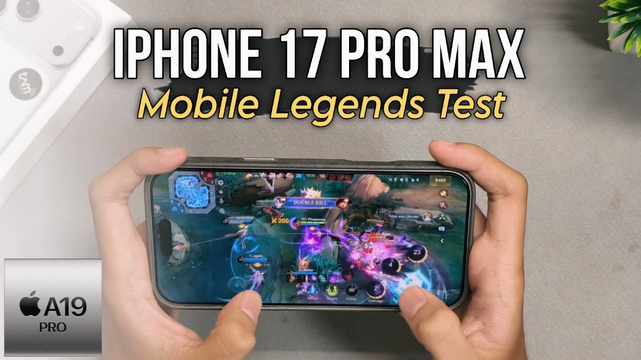 iPhone 17 Pro Max Mobile Legends Gaming Test 2026 | Ultra Graphics & Ultra FPS Gameplay