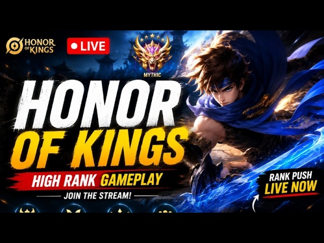 Honor of Kings LIVE | High Rank Gameplay | Join the Stream #hok
