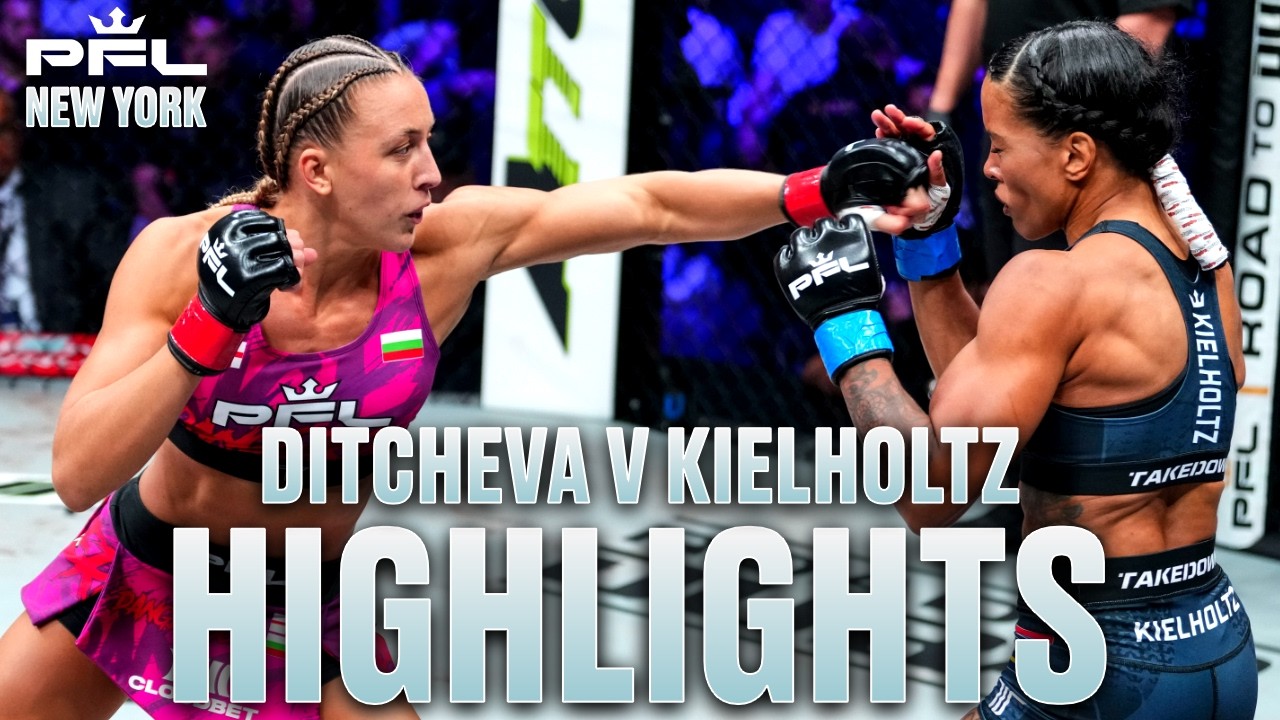 Women’s Flyweight BATTLE! | Dakota Ditcheva v Denise Kielholtz - Fight Highlights | PFL New York