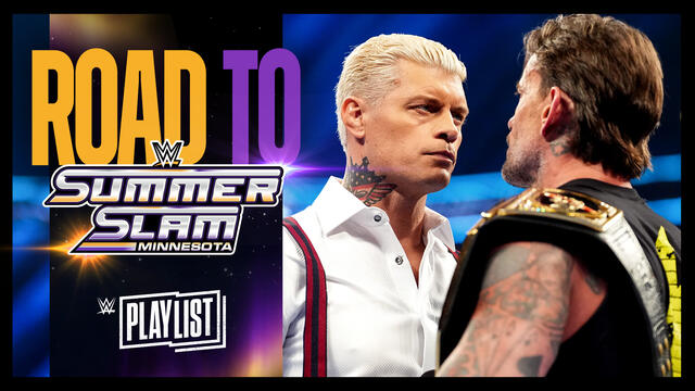 CM Punk vs. Cody Rhodes | Road to SummerSlam 2026: WWE Playlist background