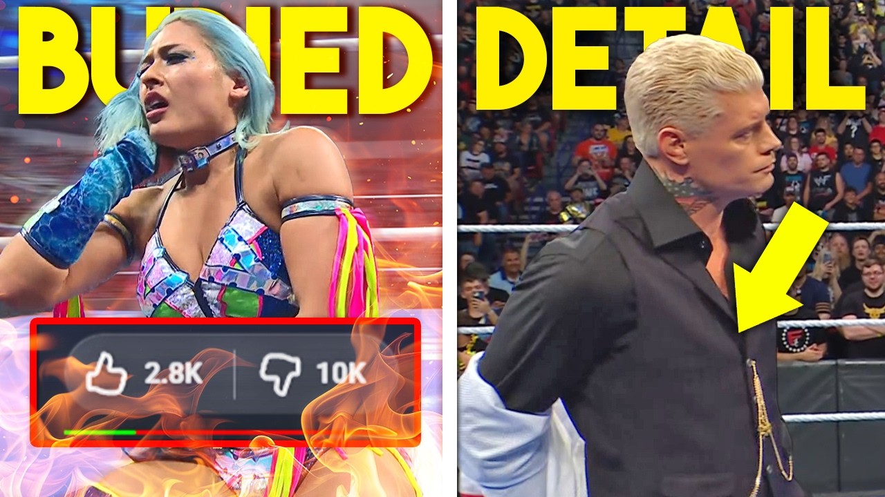 FANS FURIOUS WWE STAR BURIED...HIDDEN DETAIL CODY RHODES...WRESTLER LEAVES WWE...Wrestling News background