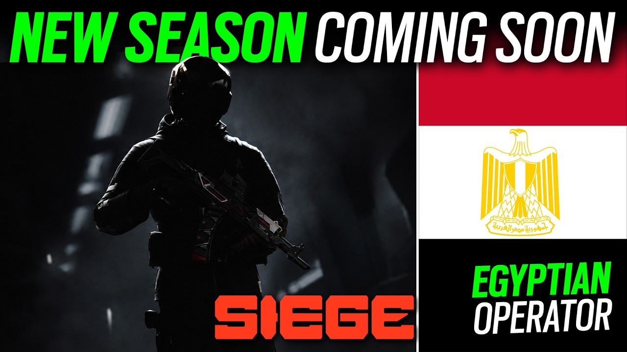Season 3 Coming Soon - Egyption Operator - 6News - Rainbow Six Siege