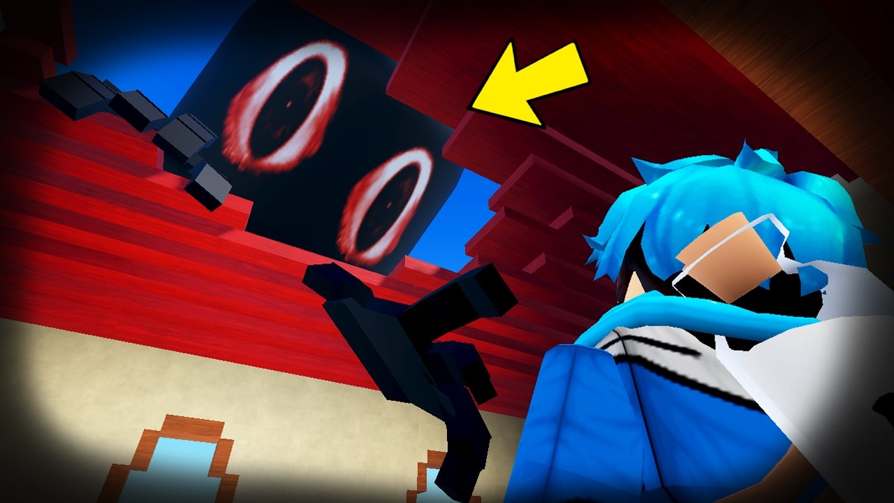 The GIANT HEAD in the SKY found on ROBLOX... background
