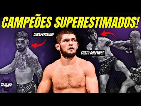 OS 10 CAMPEÕES MAIS SUPERESTIMADOS DO UFC background