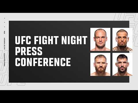 UFC Belgrade: Pre-Fight Press Conference
