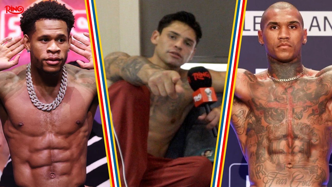 Ryan Garcia Says NO DEVIN HANEY REMATCH! Plans To KNOCKOUT Conor Benn | EXCLUSIVE INTERVIEW background