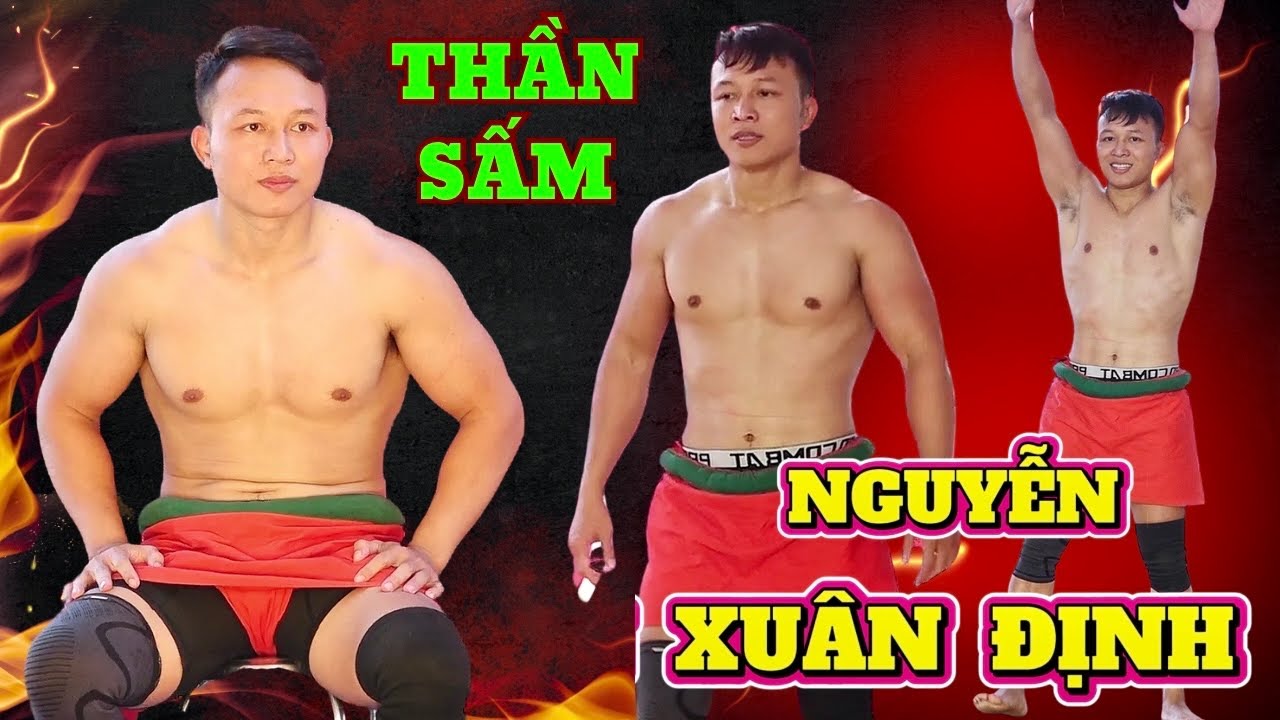 XÂN ĐỊNH VÀO PHÁ THÌ AI THẮNG ĐƯỢC. Đấu Vật Traditional Vietnamese Mens Wrestling . background
