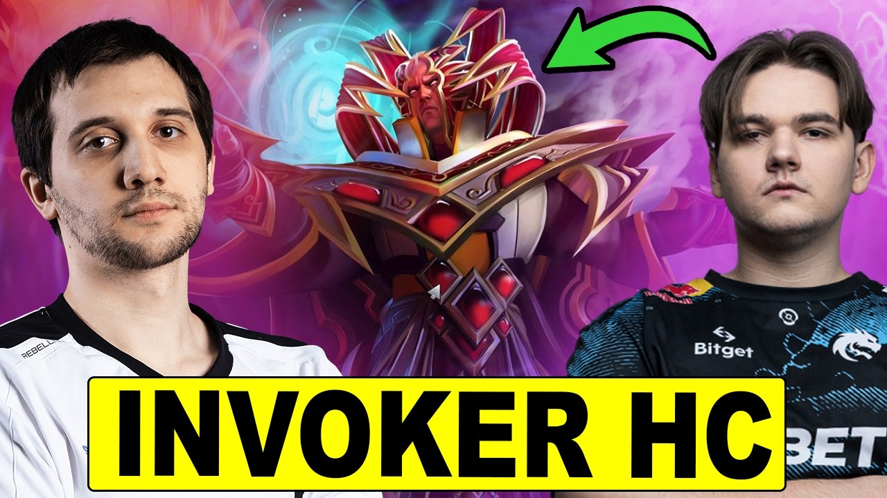 Arteezy vs. Yatoro’s Invoker Carry! Epic Battle!