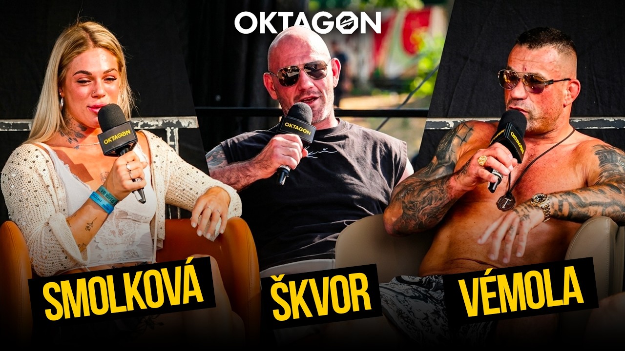 VÉMOLA chce vítězství na největší MMA akci světa! | Rozhovor s KARLOSEM, ŠKVOREM & SMOLKOVOU