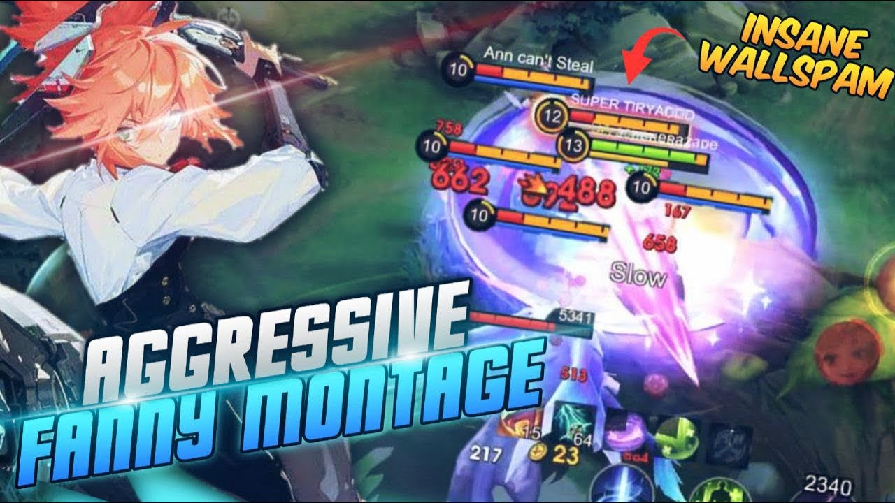 AGGRESSIVE FANNY MONTAGE | MLBB background