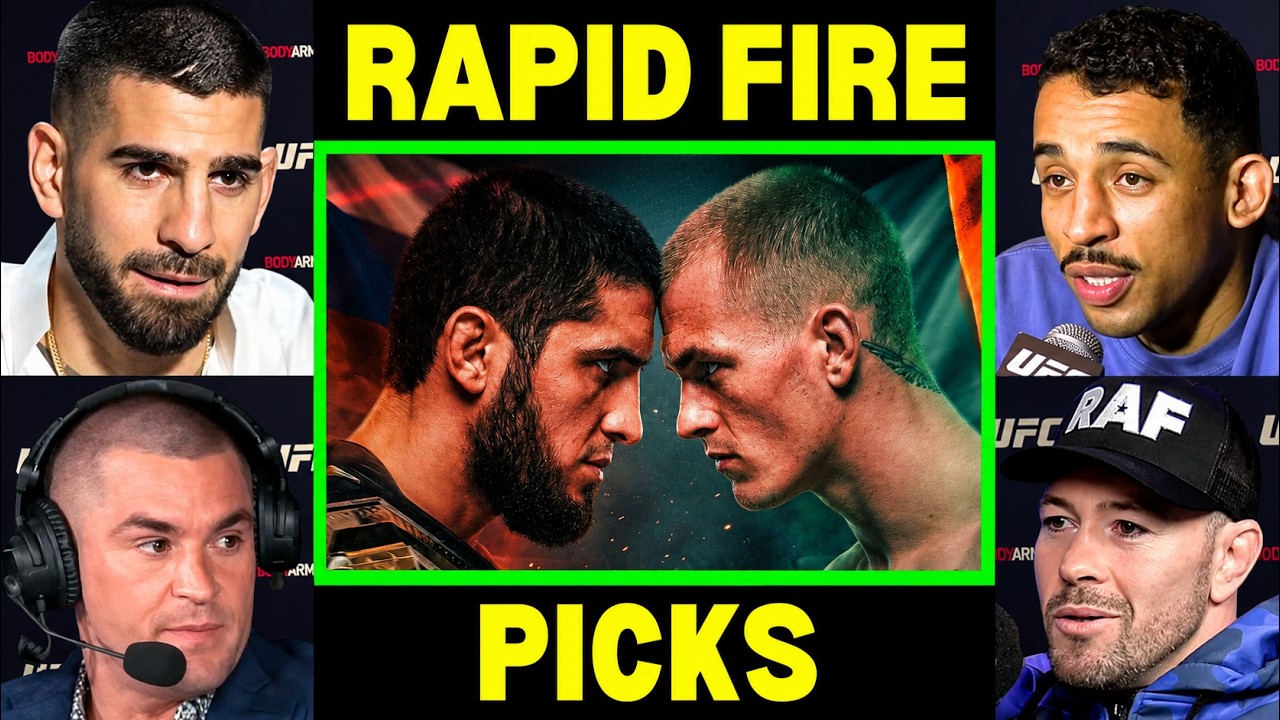 UFC Fighters "Predict" Islam Makhachev vs Ian Garry | UFC 330