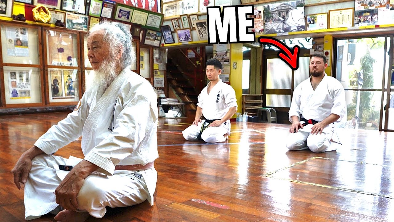 I trained Karate in Okinawa