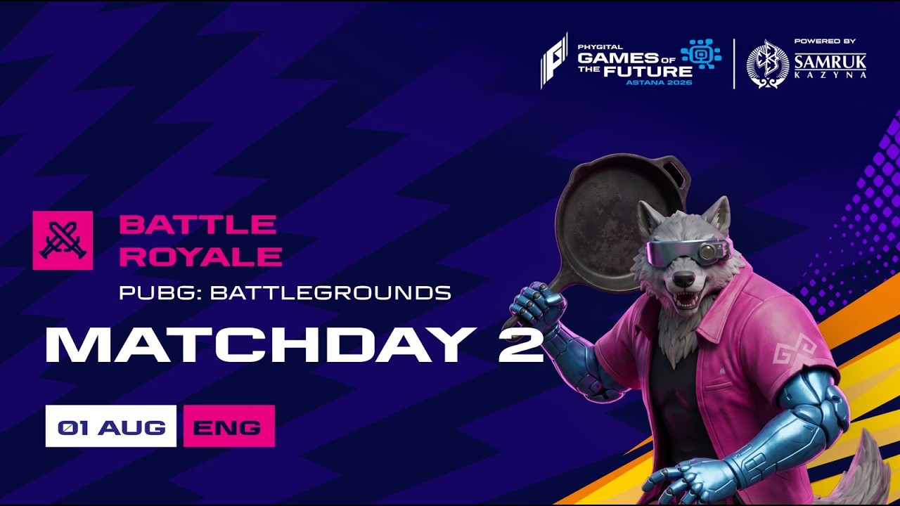 GOTF 2026 Battle Royale PUBG: Battlegrounds presented by Alatau City Bank | 5 Rounds | Day 2 | EN