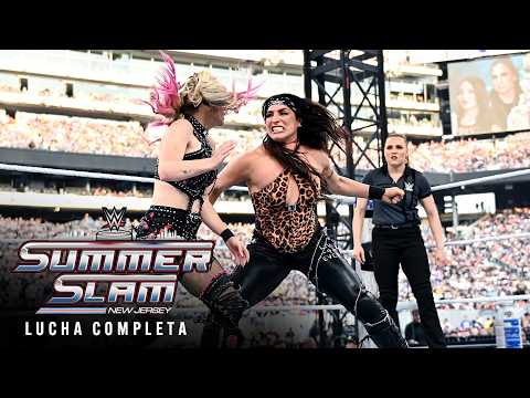 LUCHA COMPLETA: Roxanne Perez & Raquel Rodriguez vs. Charlotte Flair & Alexa Bliss: SummerSlam 202..