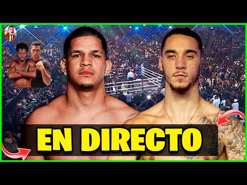 🚨 BERLANGA vs BUTLER + HITCHINS vs SALAS En VIVO La MEJOR Narración La Casaca Boxing Club background