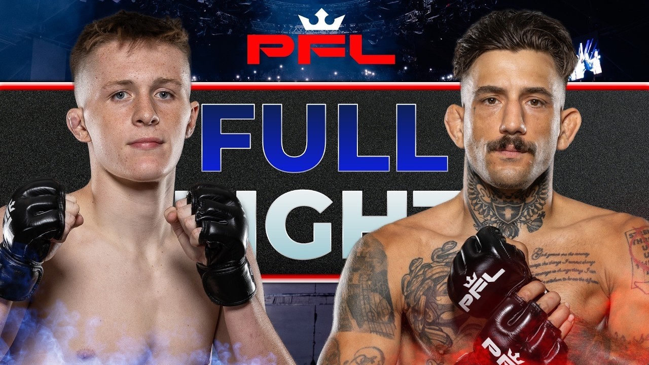 THE YOUNG GUN! | Jackson Glass v Zak Flessas | Full Fight | PFL Austin
