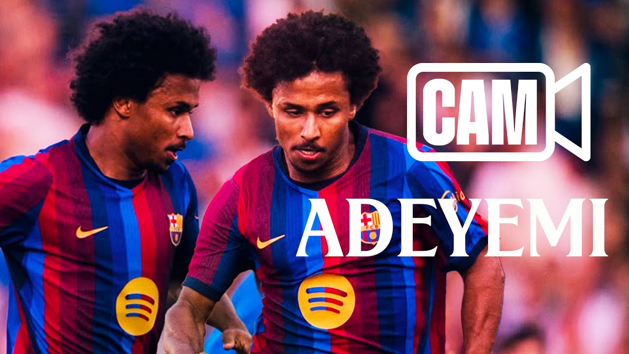 KARIM ADEYEMI CAM 🎥 | DEBUT FOR FC BARCELONA 🔵🔴