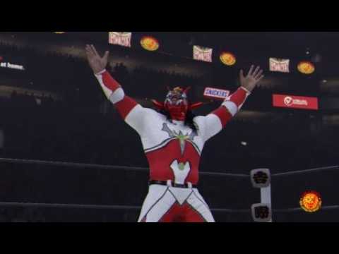 NJPW - Jushin Thunder Liger vs Ultimo Dragon G1 Climax New Japan Pro Wrestling One On One Match background