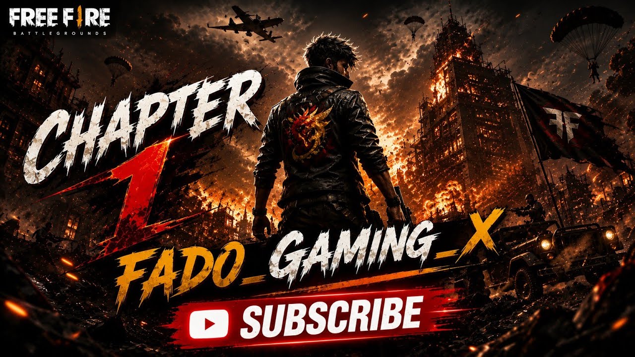 # LET'S PLAY GAME FREE FIRE #FADO_GAMING_X CHAPTER 1 🎮