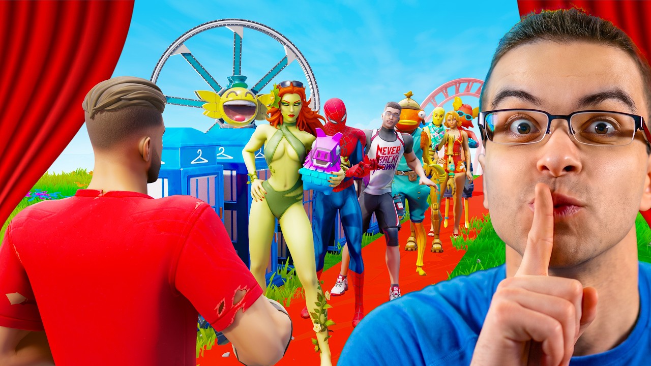 NickEh30 Went UNDERCOVER In My Fortnite Fashion Show! background