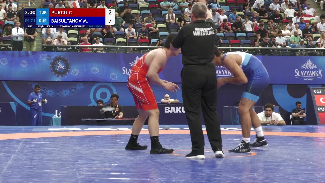 The final 20 seconds is all you have to watch ! Cemal PURCU (TUR) vs. Mokhmad BAISULTANOV (RUS)