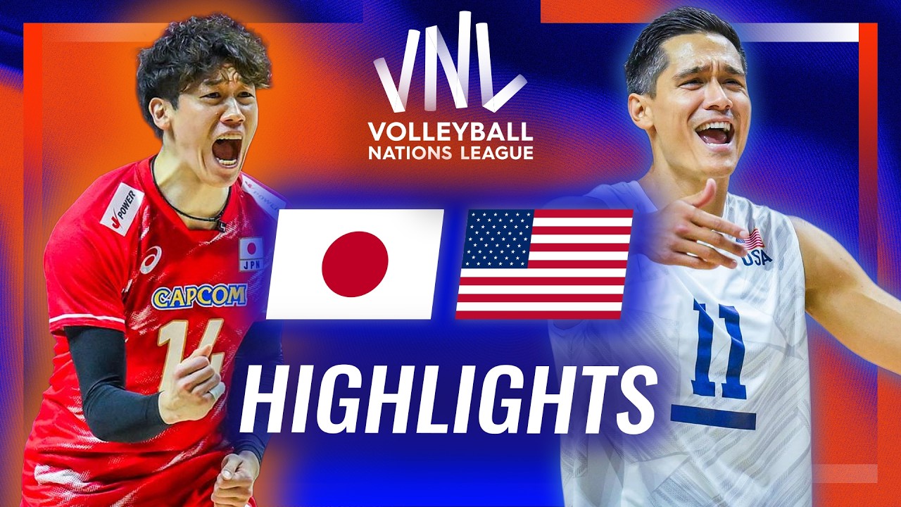 Japan π―π΅ vs. USA πΊπΈ - Semi Final | Highlights | Men's VNL 2026