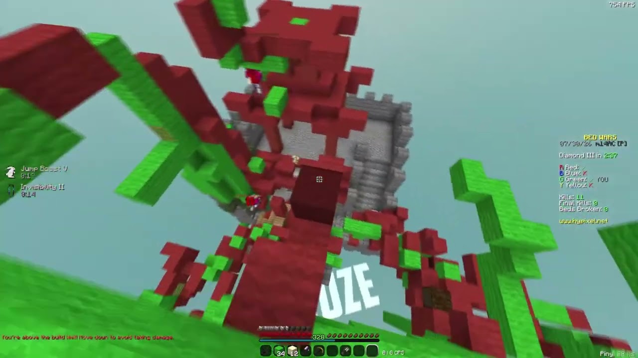 Ranked Bedwars Montage background