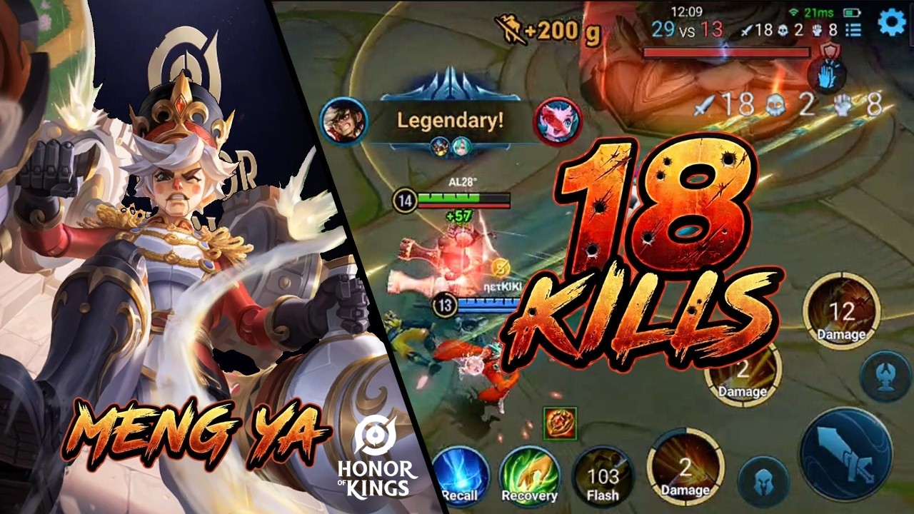 HOK : NEW SKIN MENG YA NUTCRACKER RHAPSODY GAMEPLAY - HONOR OF KINGS background