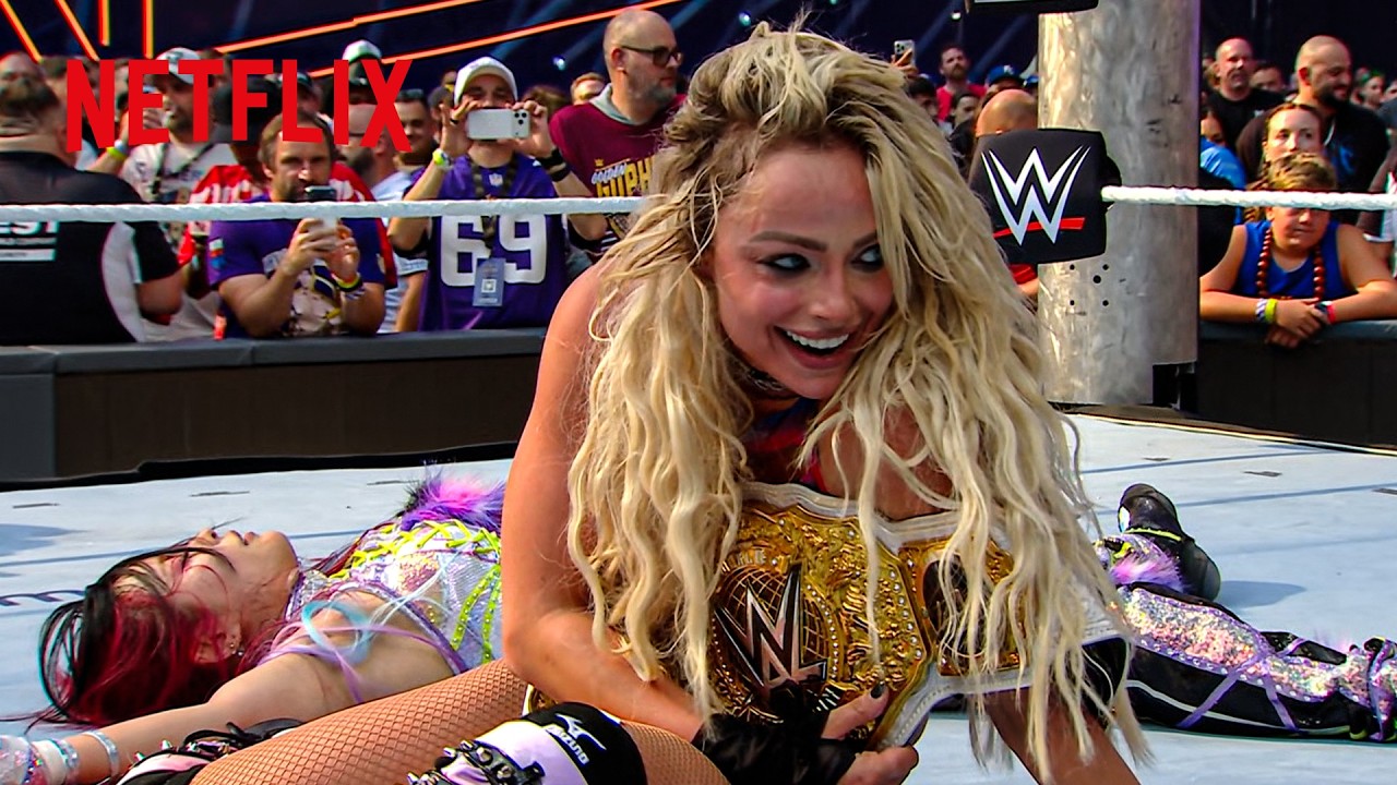Liv Morgan Defeats IYO SKY and Retains Women's World Championship | SummerSlam Night 1 | 8/1/26 background