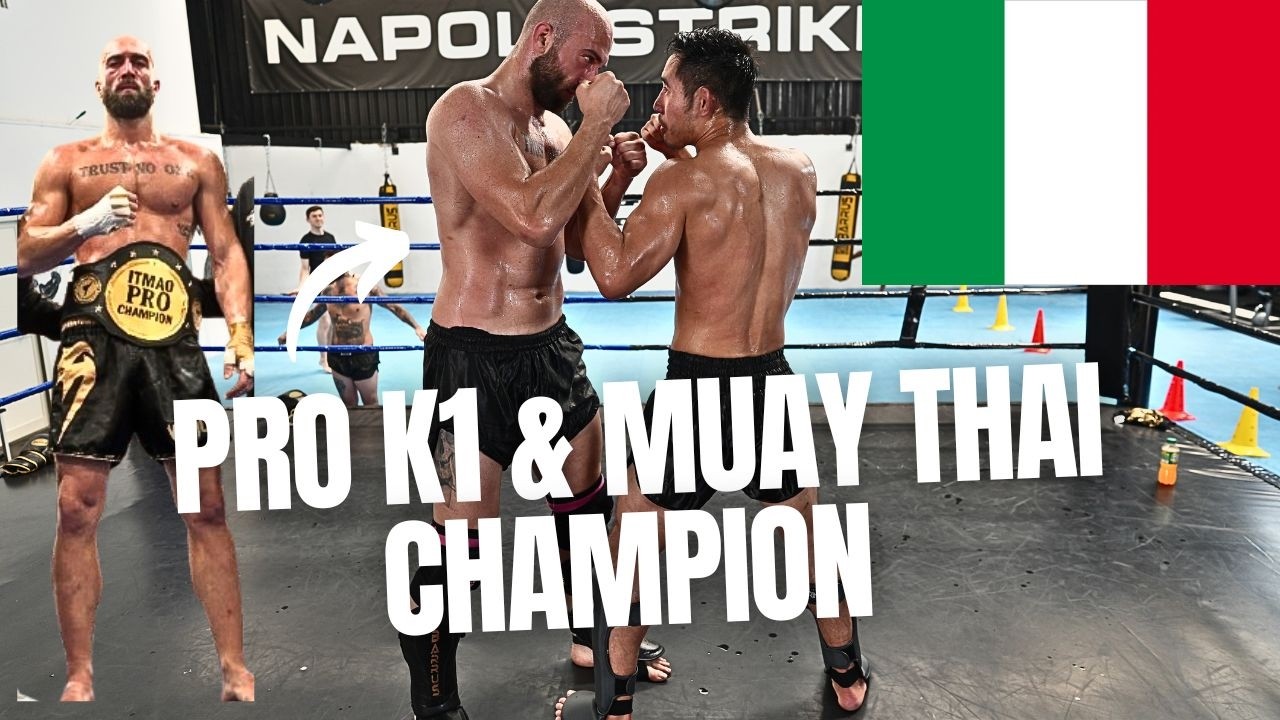 Sparring Italian Pro K1 & Muay Thai Champion 95 kg