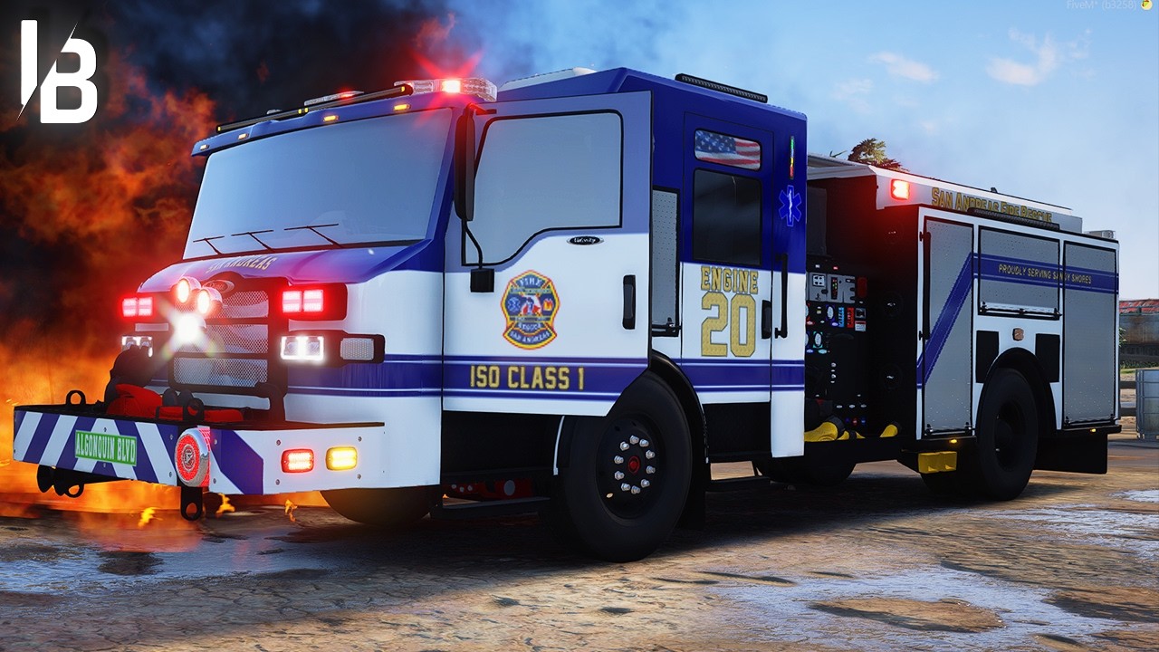 The Most Immersive Firefighting Roleplay Experience in FiveM