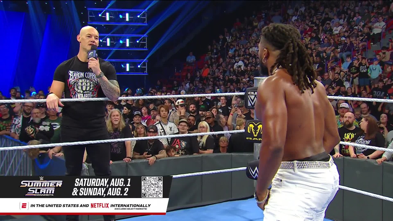 Baron Corbin attempts to rattle Trick Williams: SmackDown highlights, July 31, 2026