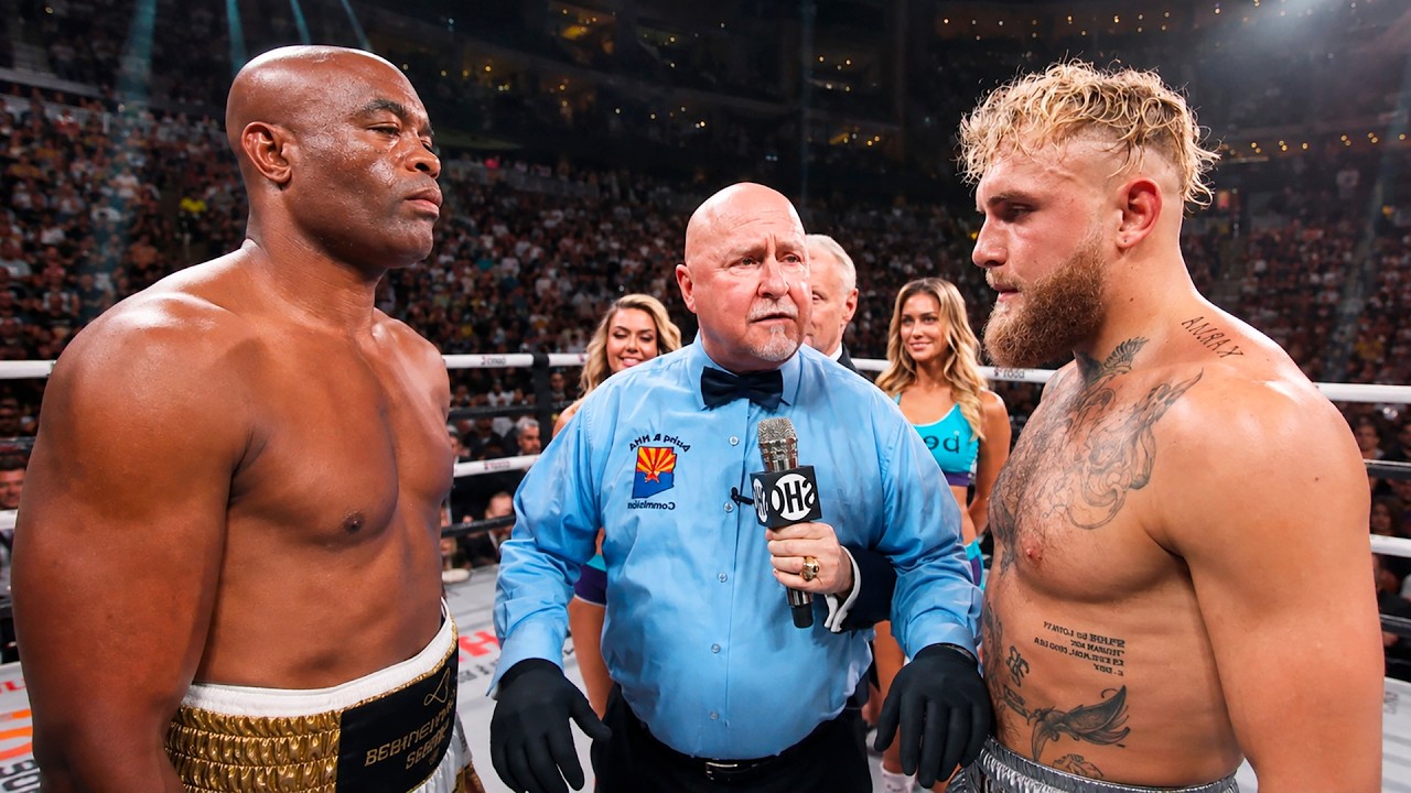 Anderson Silva (Brazil) vs Jake Paul (USA) | BOXING fight, HD