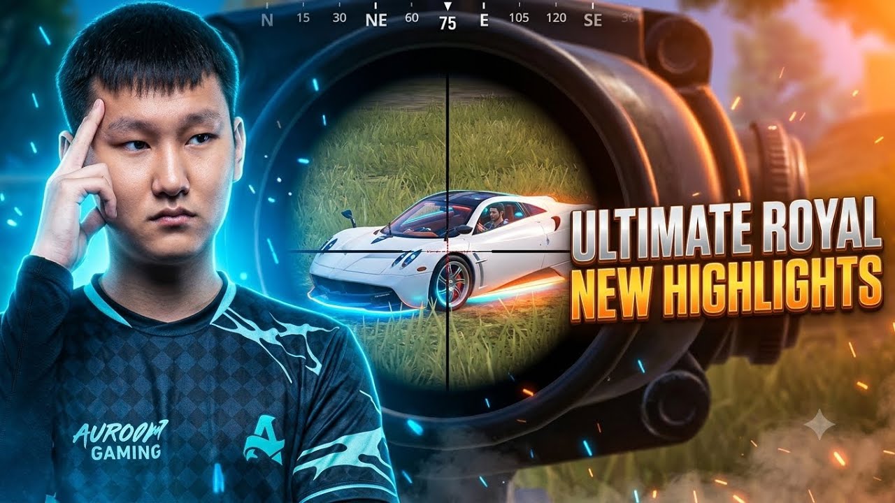 🔥ULTIMATE ROYAL NEW HIGHLIGHTS | NEW GAMEPLAY PUBG MOBILE |AuroraDOK background