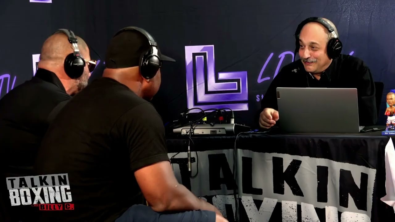 Chelo and China Smith talk with Billy C background