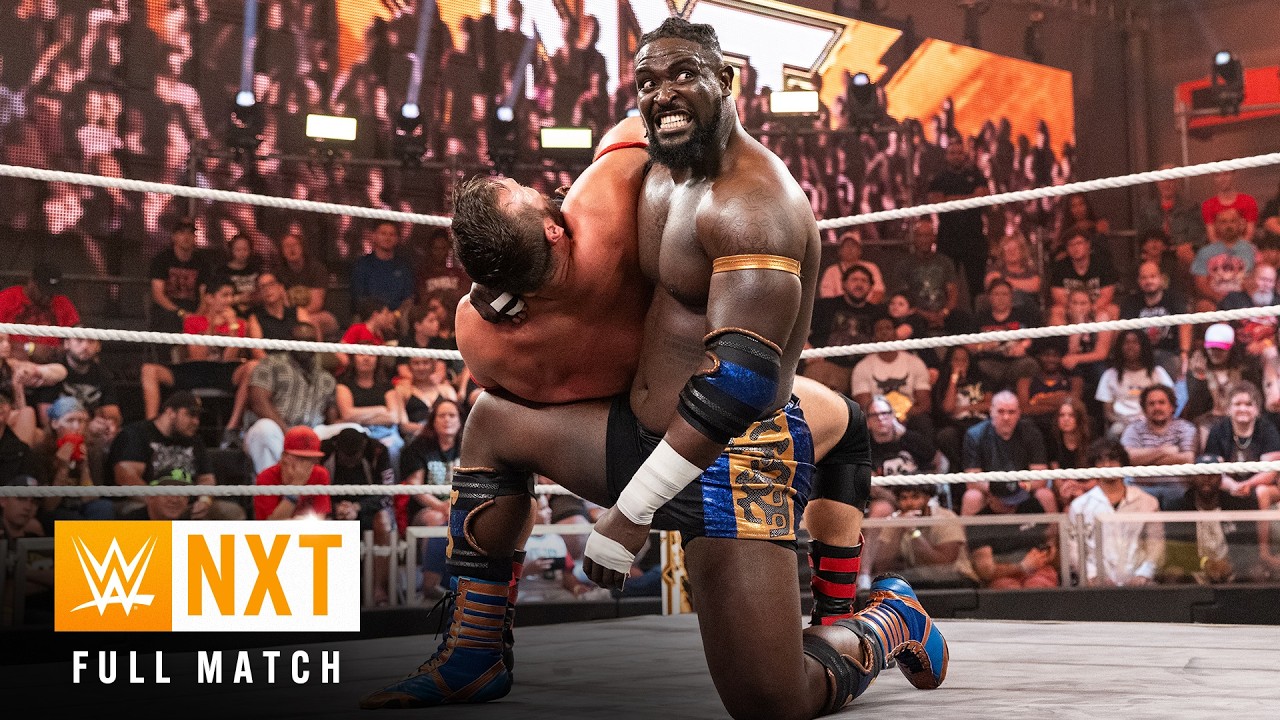 FULL MATCH: Oba Femi vs. Duke Hudson | NXT North American Title Match: NXT, July 16, 2024 background