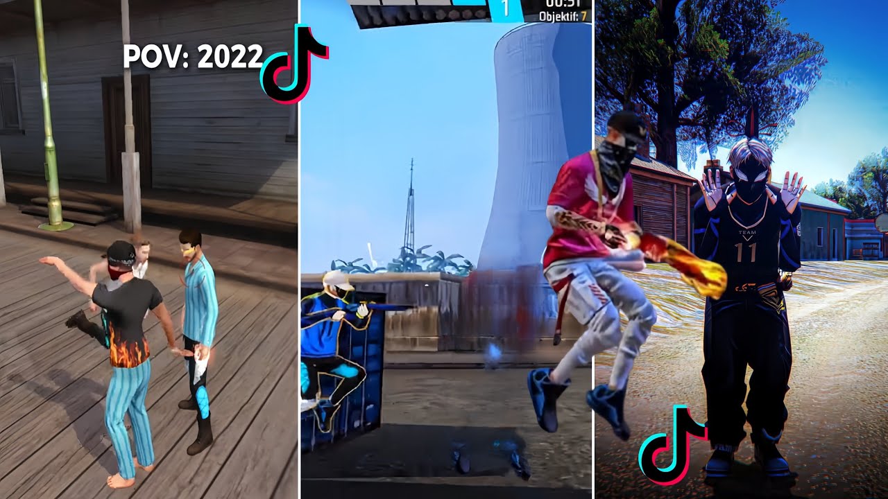 BEST VIDEO FREE FIRE EDITS 😮🥶 TIKTOK TROLL FACE 💀👾 P.281