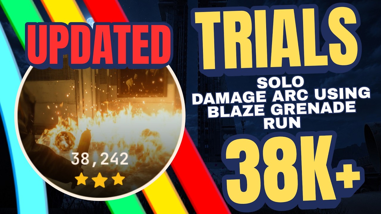 UPDATED Solo Damage ARC Using Blaze Grenade Run 38K+ | ARC Raiders